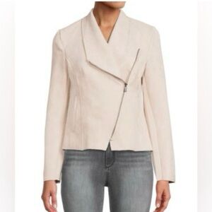 Philosophy Faux Leather Suede Moto Jacket